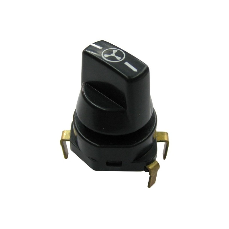 bouton 2 positions de moteur de ventilation 1302