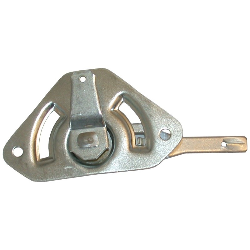 poignée d'ouverture du capot avant dans la boîte à gants