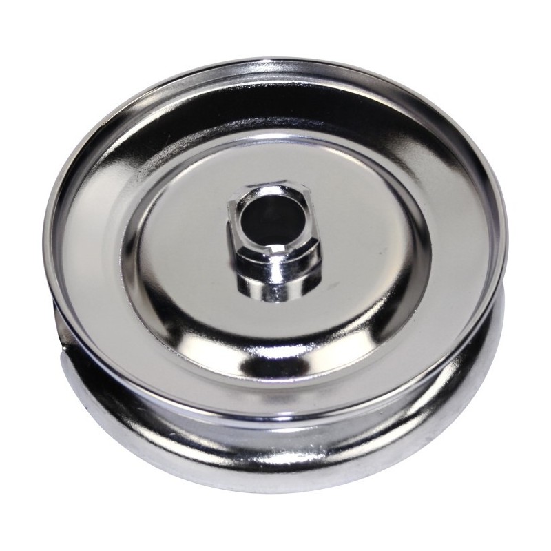 poulie de dynamo 12 volts 8/65- chromée