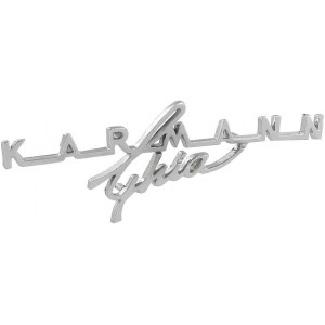 sigle «karmann ghia» de...