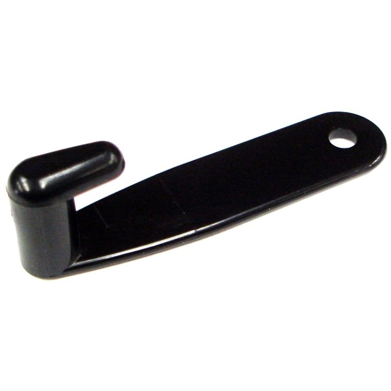 crochet de clip de ceinture noir