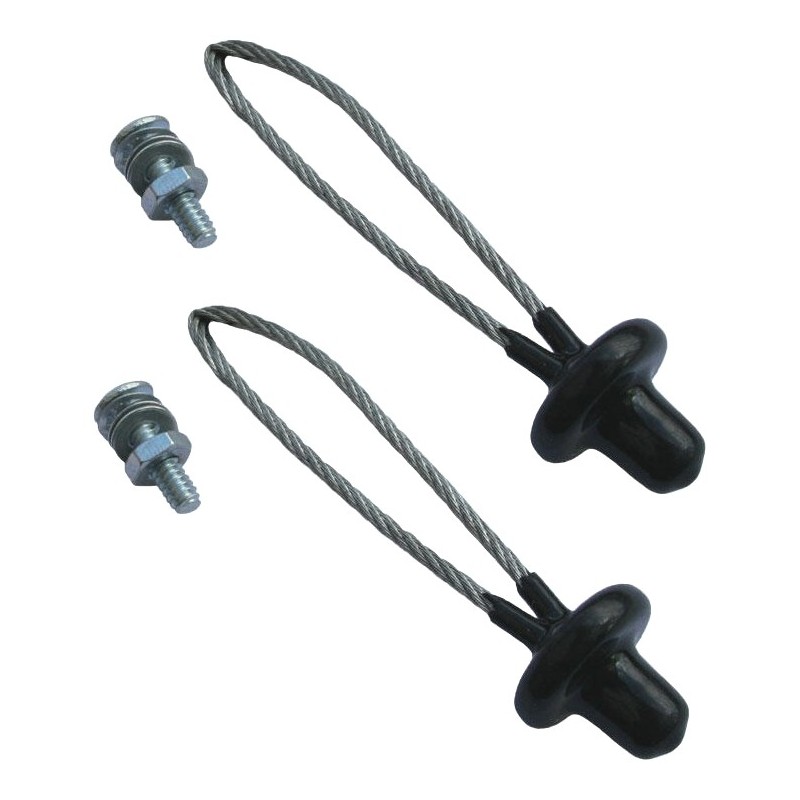 set de 2 arrêts de porte pour kit 1 glace