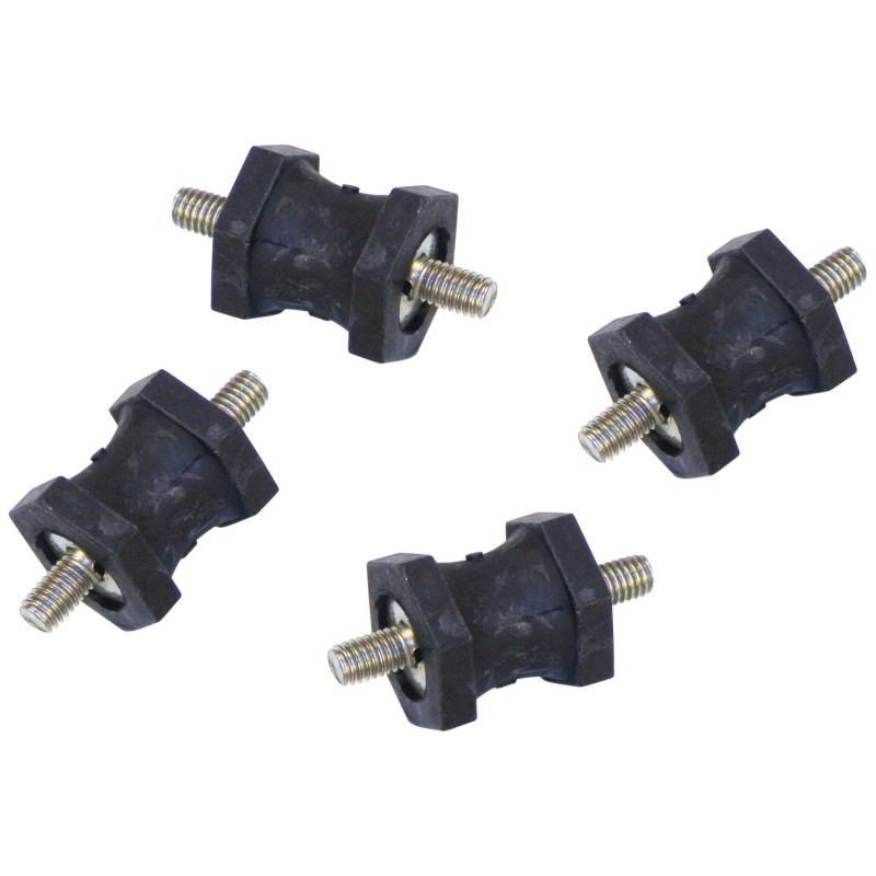 set de 4 silentblocs de montage de radiateur supplémentaire remplace la ref 41773