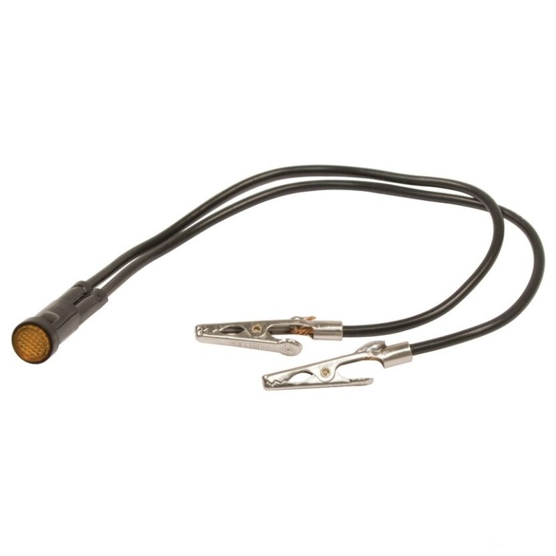 lampe témoin avec pinces crocodiles