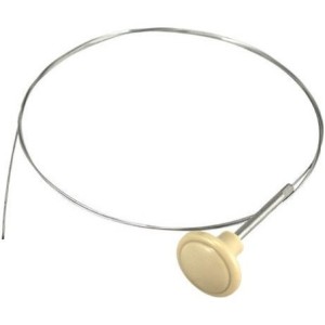 câble de capot avant -7/68 embout blanc