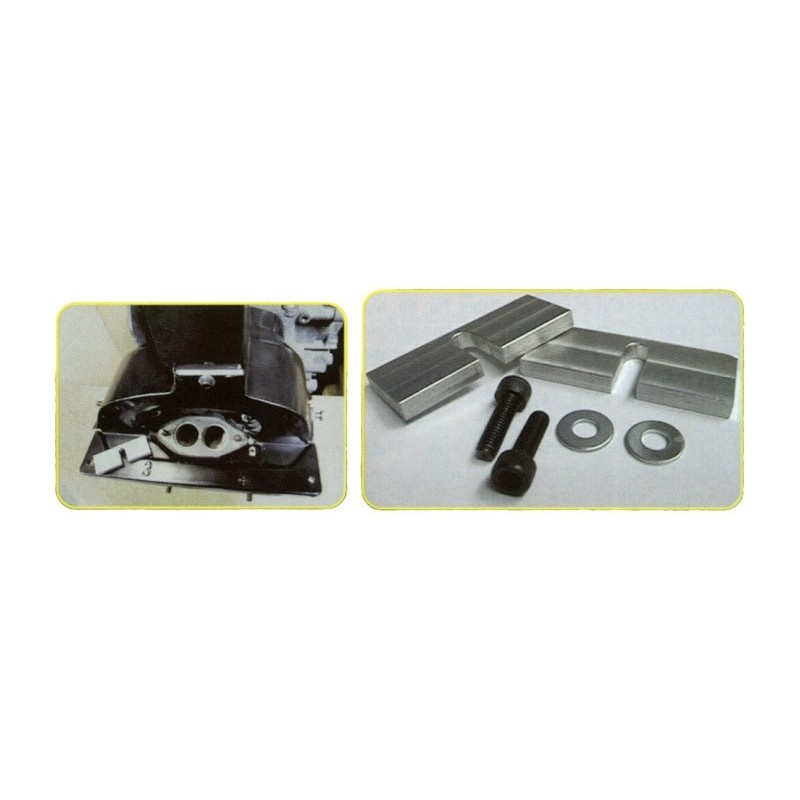 set de 2 câles d’ajustage de turbine ronde sur caches cylind...