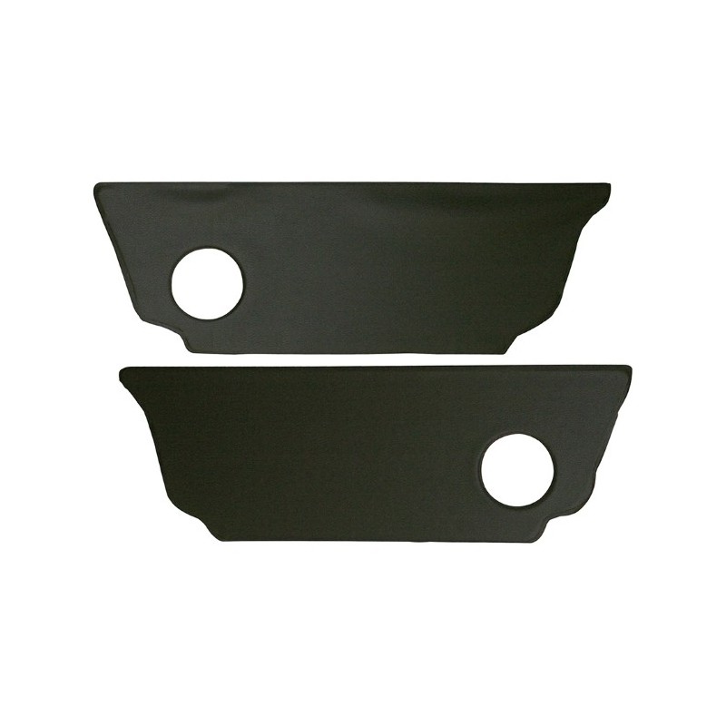set de 2 cartons noirs sous banquette arrière 60-74