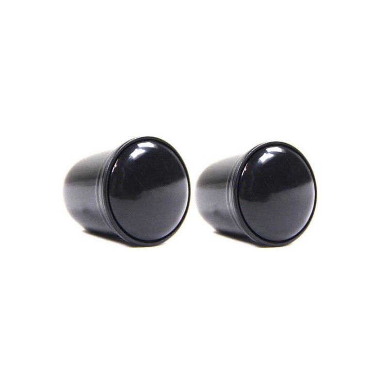 bouton de commande noir style Sapphire pour autoradio Retrosound