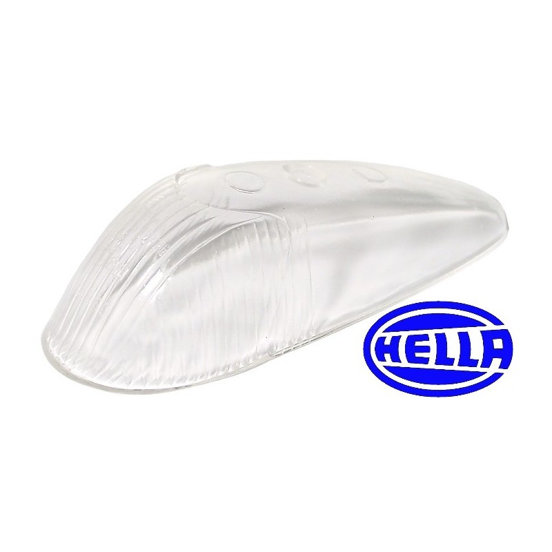 glace de clignotant d’aile blanche 8/58-7/63 HELLA (avec mar...