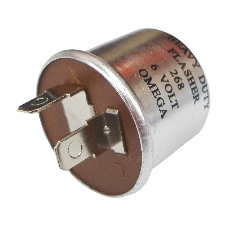 relais de clignotant 6Volts (2 broches) pour véhicules non équipé de bouton de warning