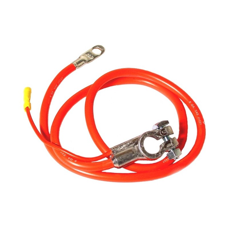 câble de batterie positif avec cosse remplace la ref 82633