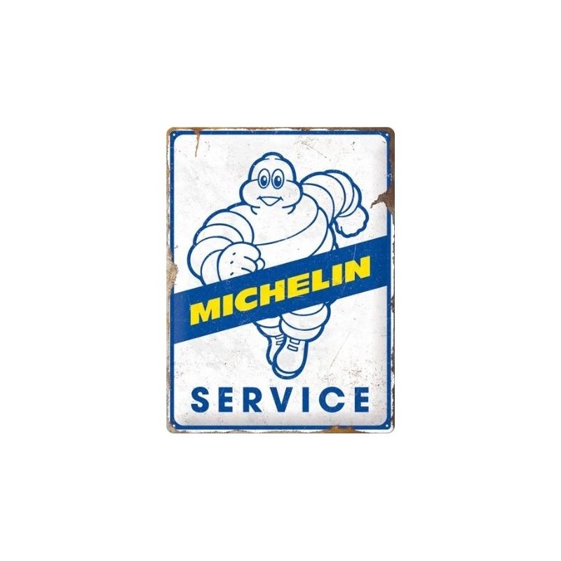 tôle peinte emboutie 30x40cm Michelin - Service