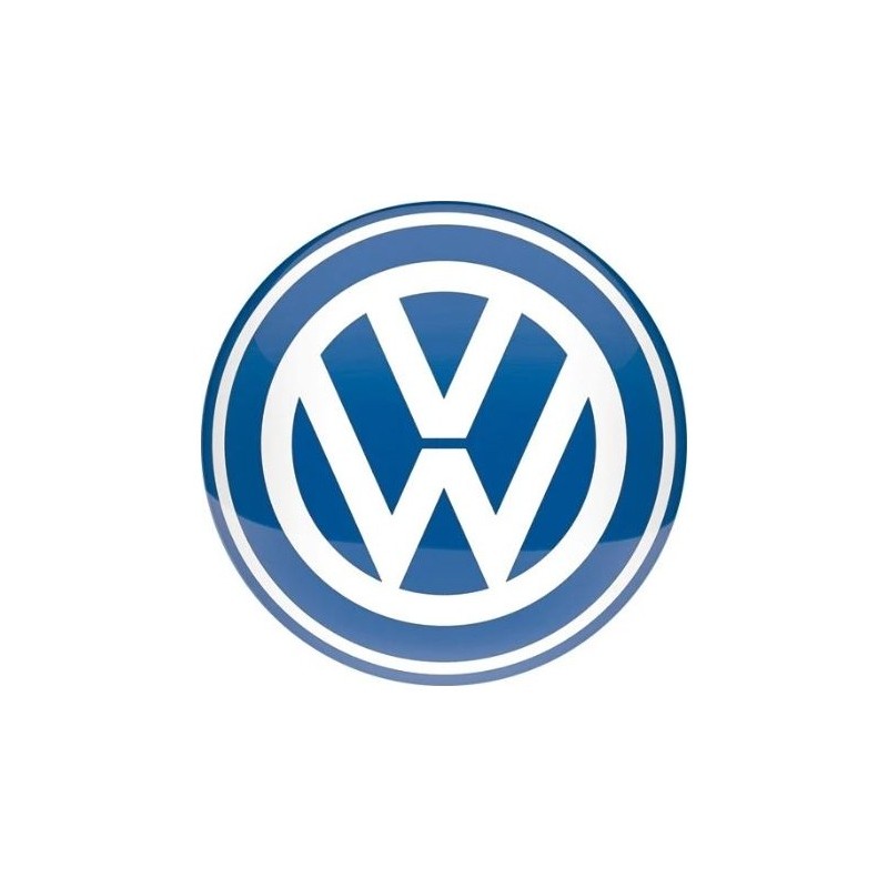 tôle peinte emboutie diam. 35 cm VW - Logo