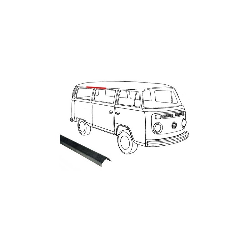 tôle de réparation de goutière (longueur 92 cm)