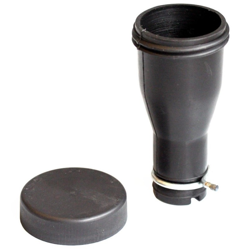 goulotte de remplissage d’huile plastique