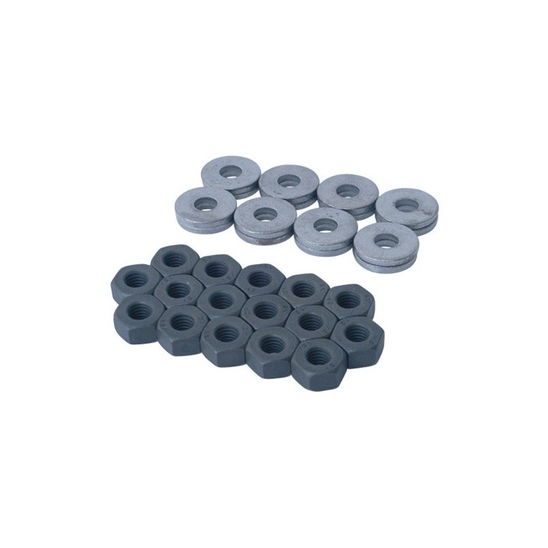 set de 16 boulons et rondelles de culasses diam 8mm