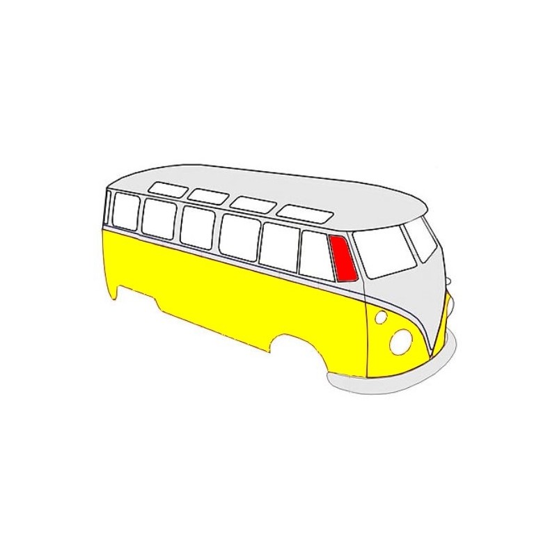 vitre de déflecteur avant gauche ou droit -67