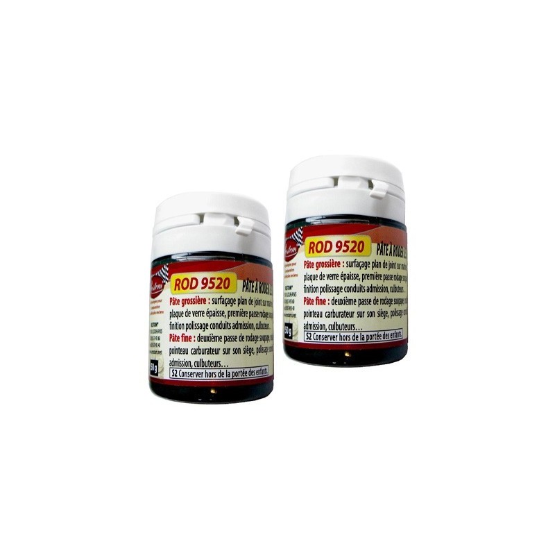 pâtes à roder (soupapes...) RESTOM®Rod 9520 (2x50ml)