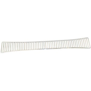 grille chromée au dessus du...