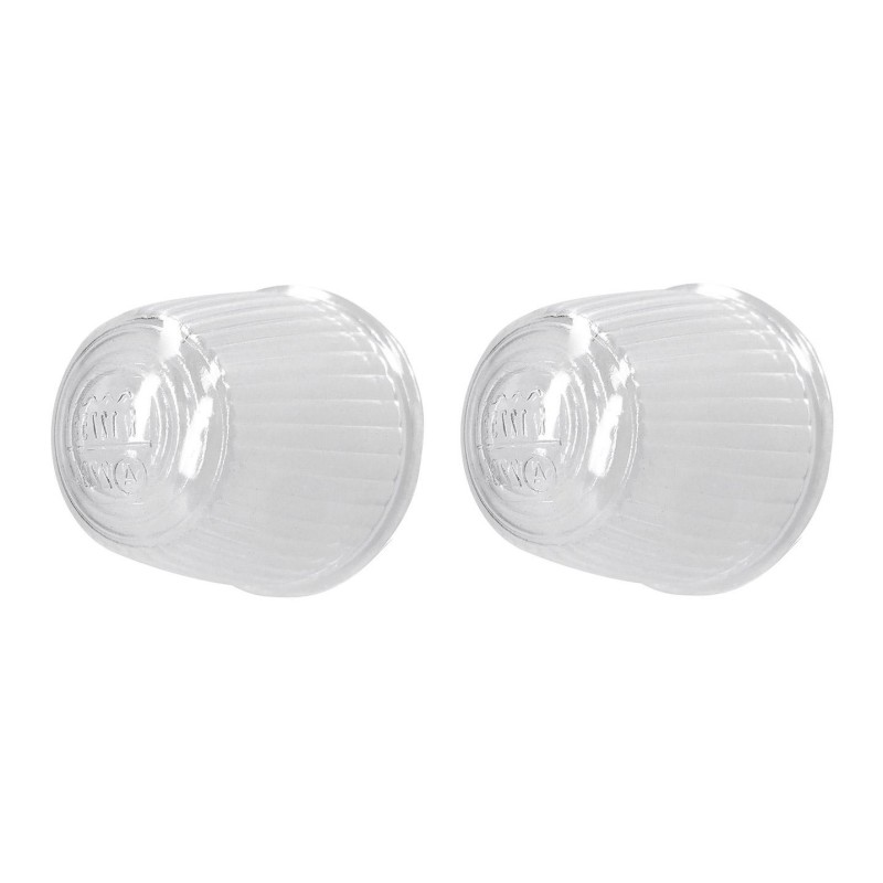 set de 2 glaces blanches de clignotant avant 59-64
