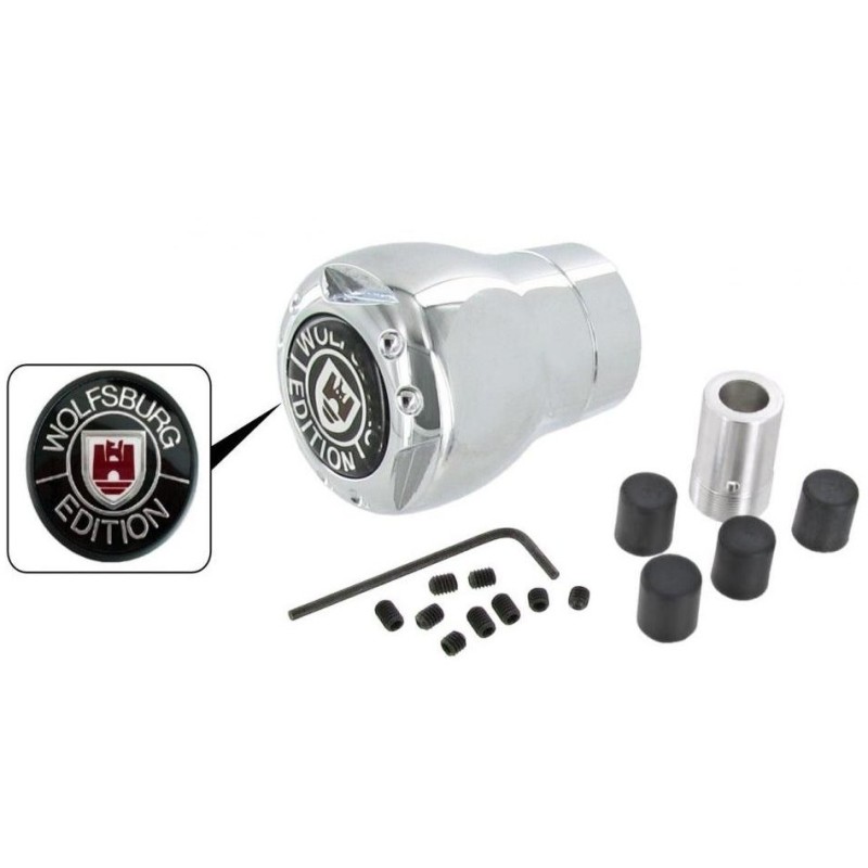 pommeau de levier de vitesse aluminium WOLFSBURG EDITION