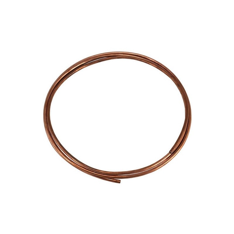 tuyau d'essence cuivre 6mm (longueur 2,50m)