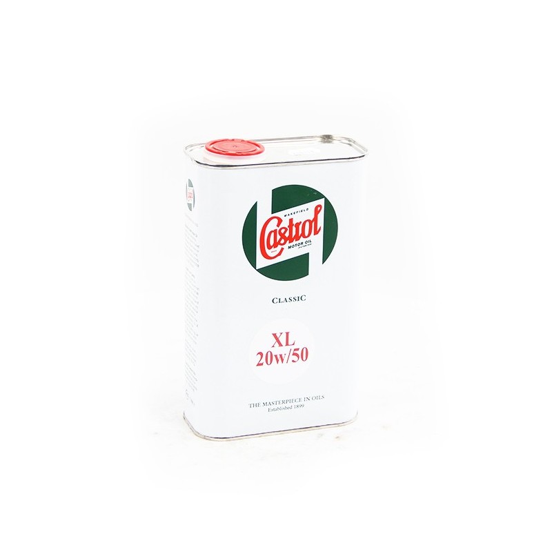 huile multigrade XL 20W50 CASTROL CLASSIC en bidon de 1L