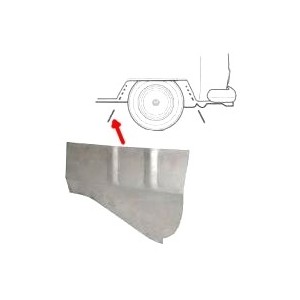 avant de pare-boue arrière...