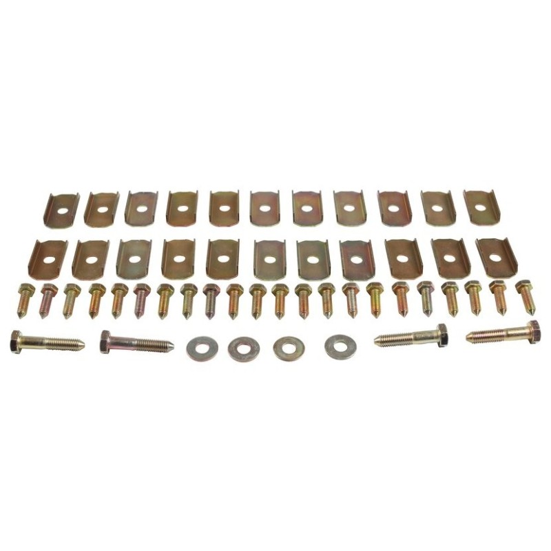 kit complet de fixation chassis/caisse pour 1 côté (11 vis +...