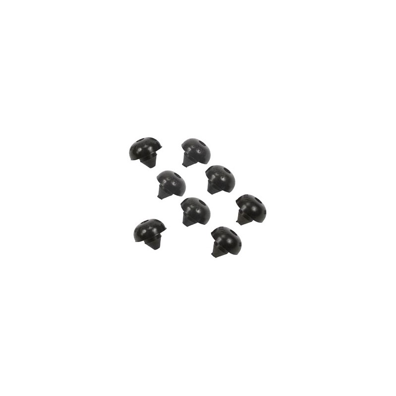 set de 8 plots anti-vibration de vitre de porte (7 par porte...
