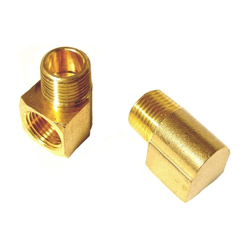 set de 2 raccords coudés 90° 1/2' mâle x 1/2' femelle