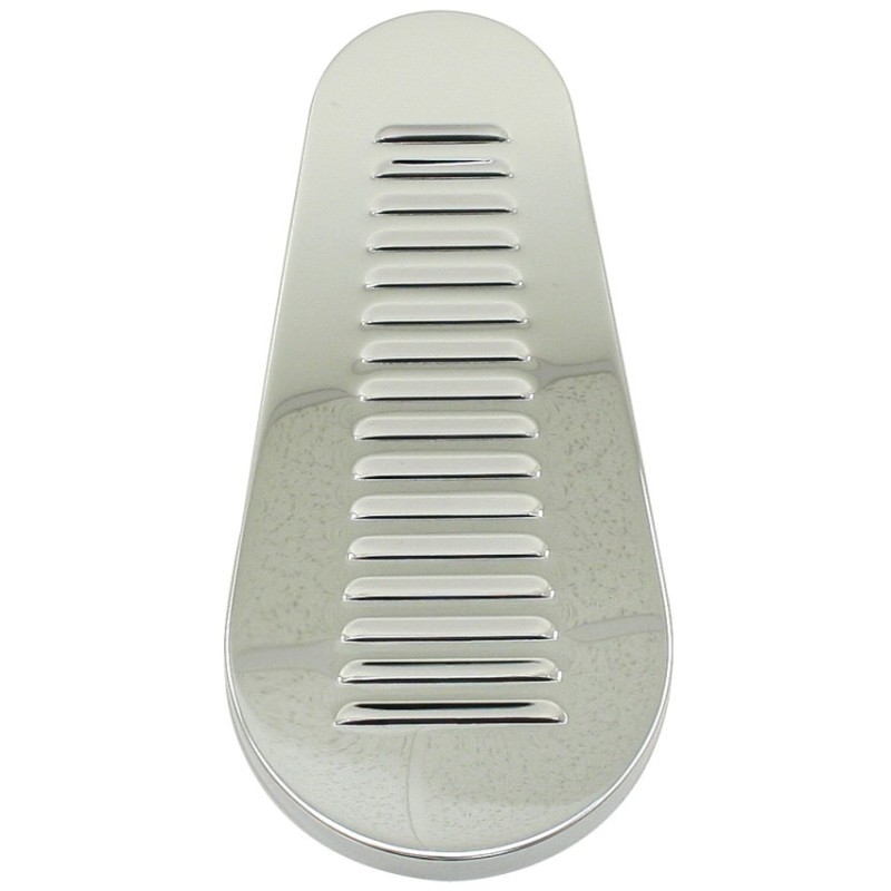 couvre courroie chromé à louvers