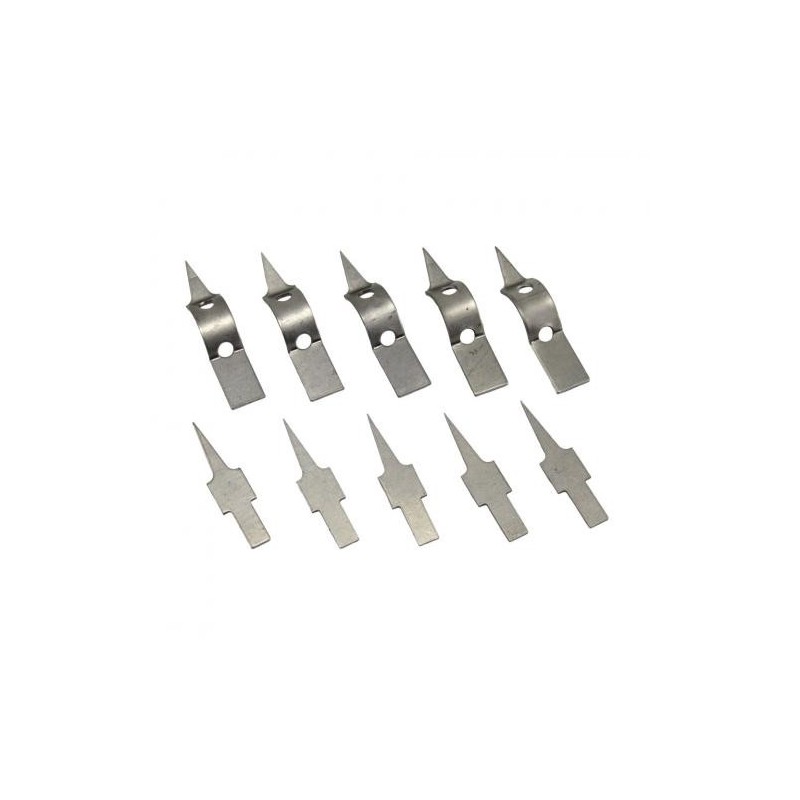 set de 10 pièces de réparation des fixations de housse sur structure de siège