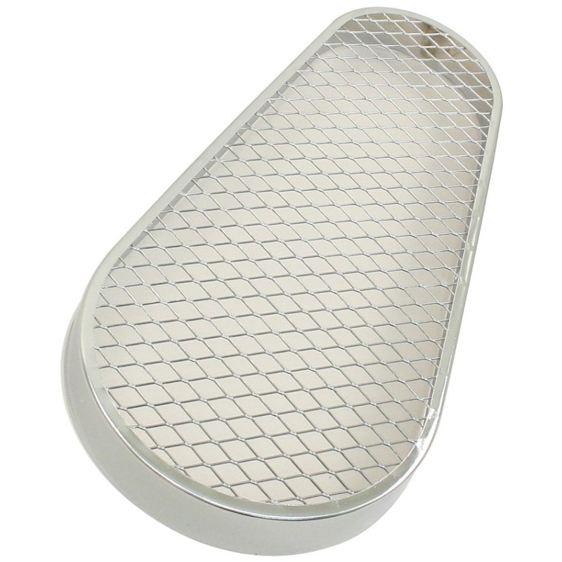 couvre courroie chromé grillagé