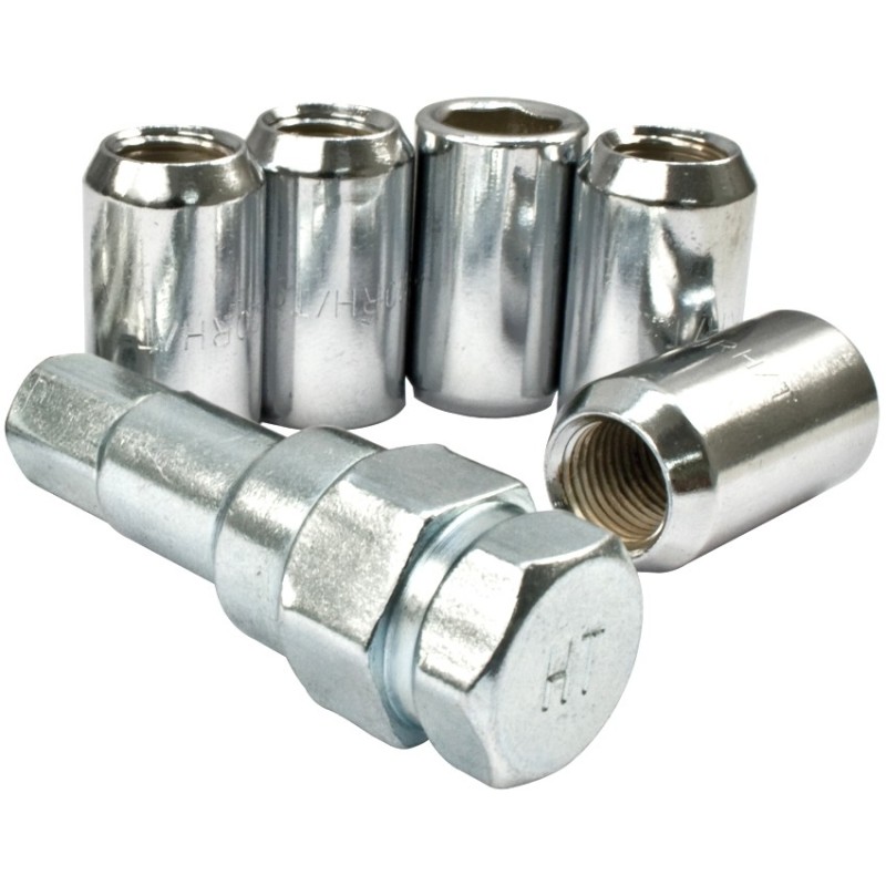 écrous (5) + clé pour jante BRM T2 8/71- (diam ext 20mm)