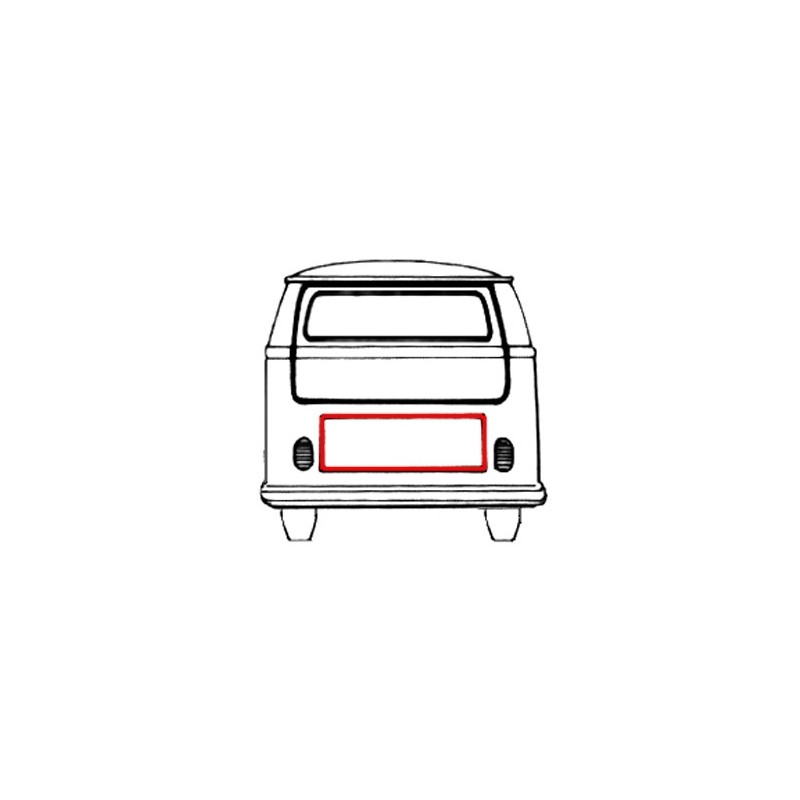 joint de capot moteur 55-67 remplace la ref 8633