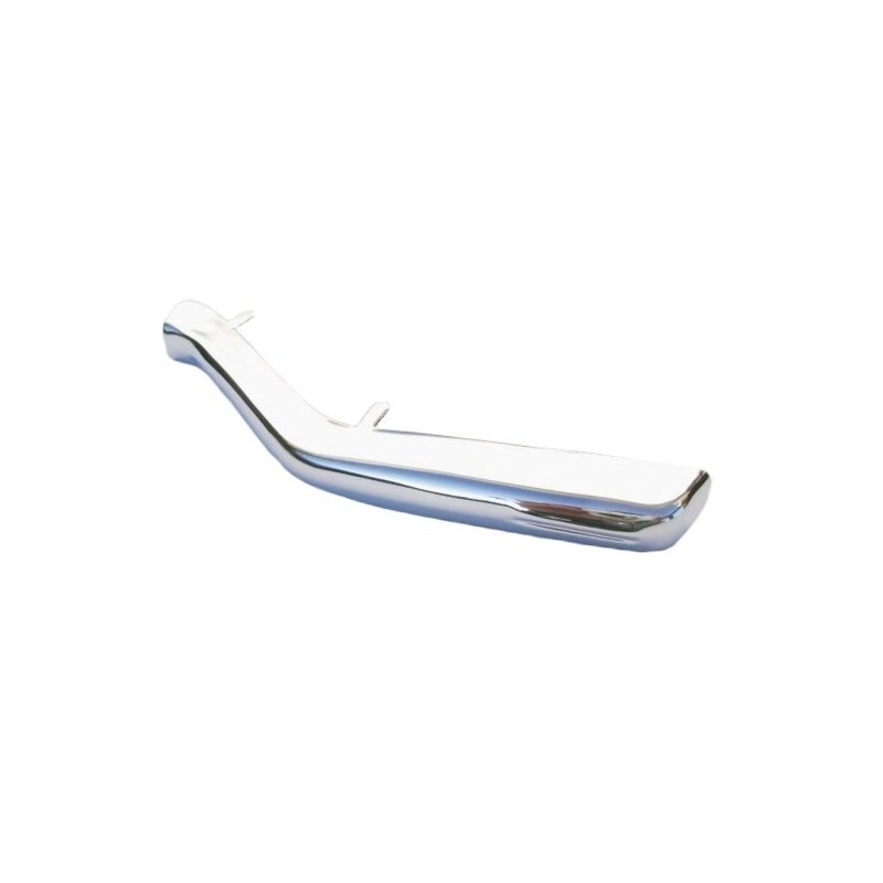 couvre commande de clignotant en inox poli