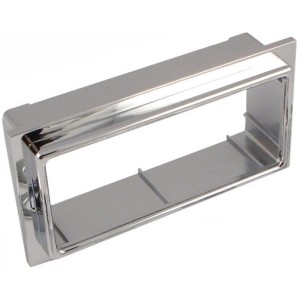 centreur chromé pour montage autoradio Retrosound dans bus -67