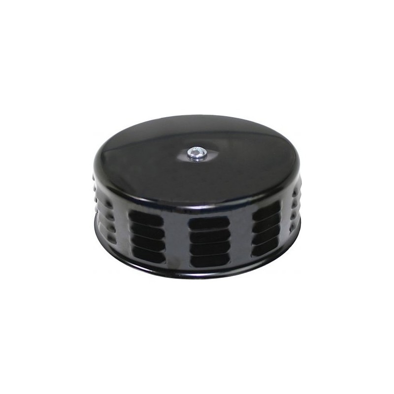 filtre à air rond noir à louvers