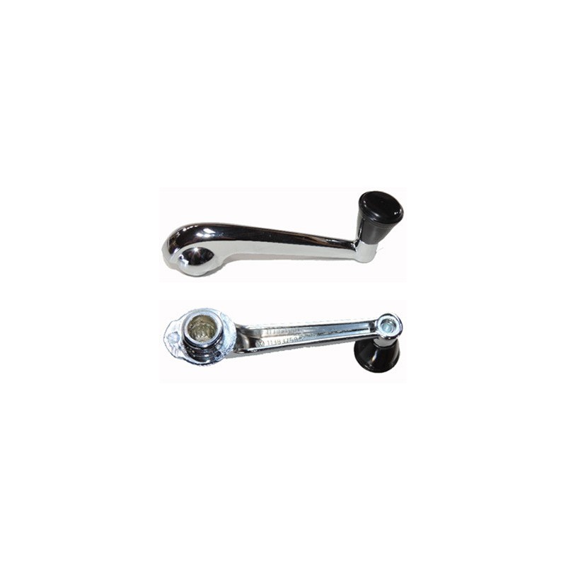 manivelle de lève vitre 56-66 noire Qualité Supérieure