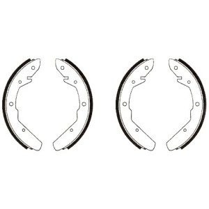 set de 4 machoires arrières 1/73-79 (252x56mm)