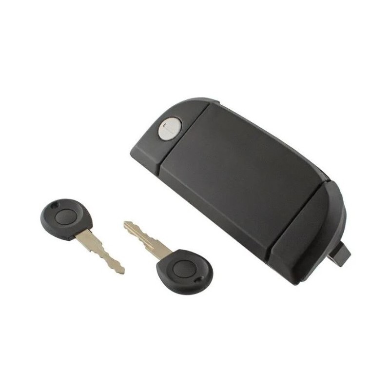 poignée extérieure de porte battante arrière droite T4 9/1990-6/2003 noir satin