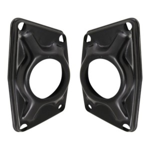 set de 2 couvercles noirs...