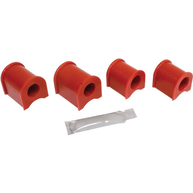 set de 4 silentblocs uréthane pour barre stabilisatrice de gros diamètre de train à pivots/rotules