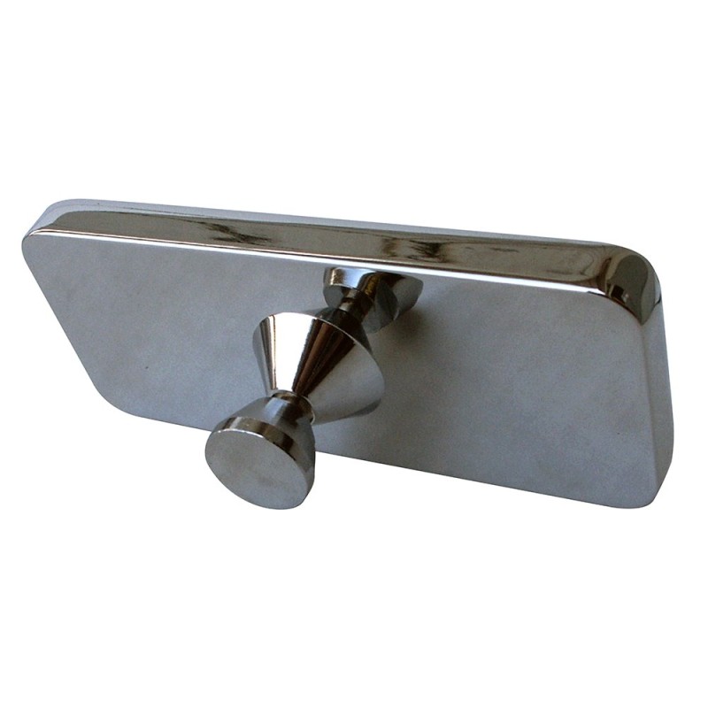 rétroviseur de pare-brise chromé BILLET à coller