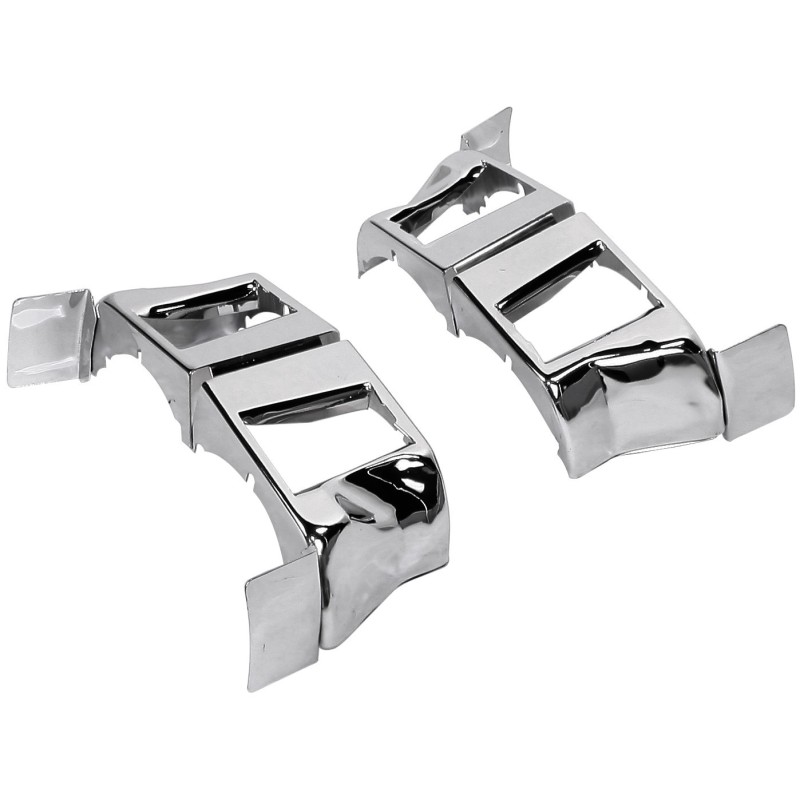 set de 2 tôles chromées dessous cylindre pour + de refroidis...