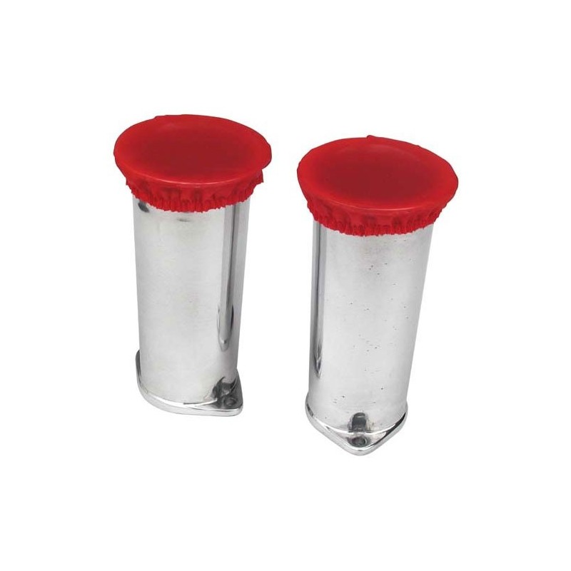 set de 4 protections rouges anti-poussières de cornets