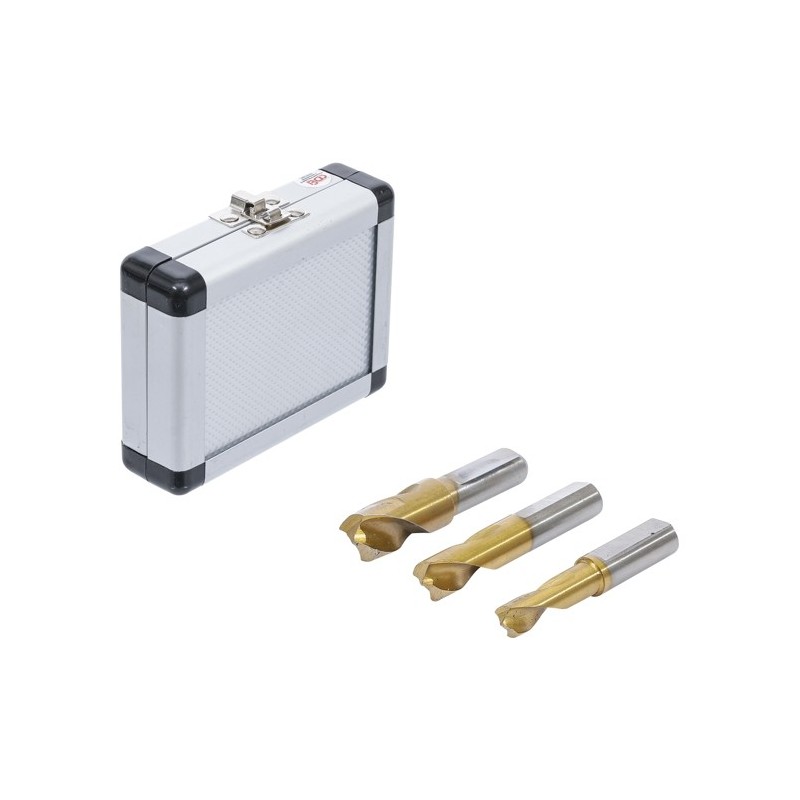 set de 3 forets à dépointer HSS (6.5/8/10mm)