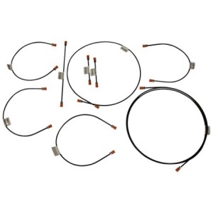 kit tuyaux rigides de frein...