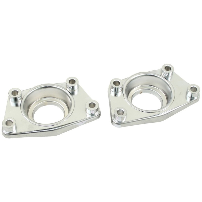 set de 2 couvercles chromés de barre de torsion arrière pour...